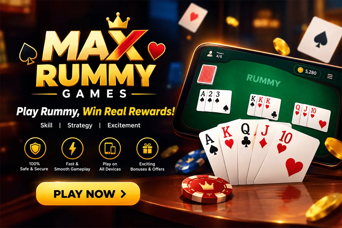 Max Rummy Games - Play Real Cash Card Games Online in India