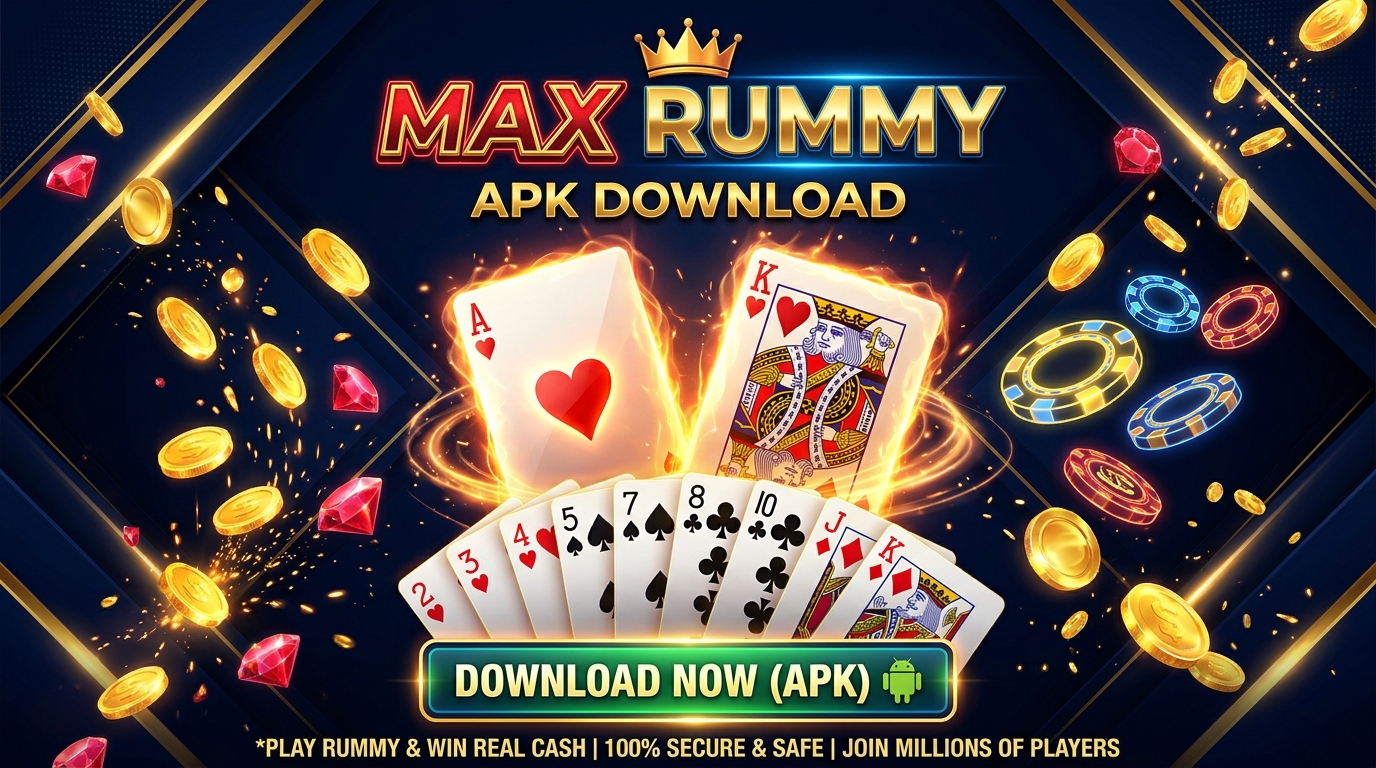 Max Rummy APK Download Official App Banner 2026